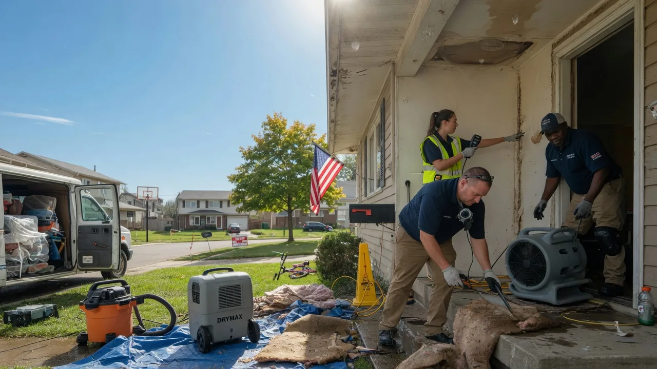 Water Damage Restoration in Leavenworth, IN near me